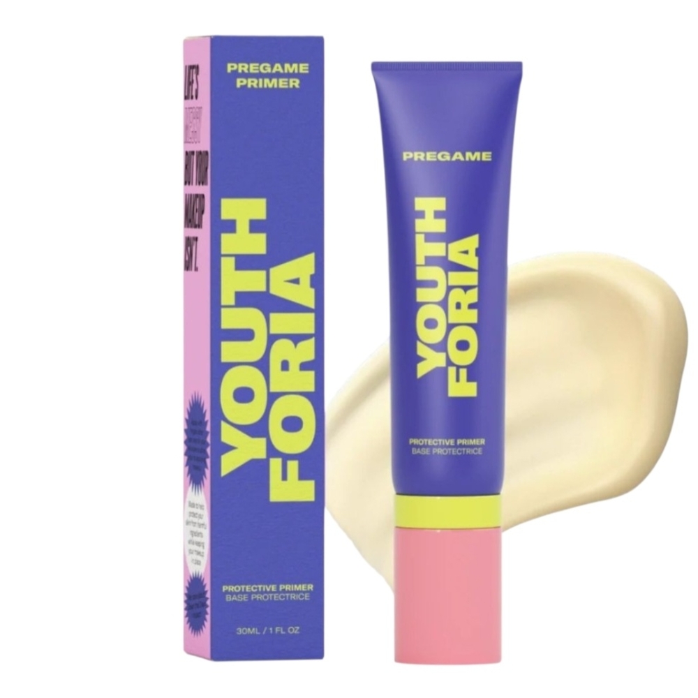 Youthforia Pregame Primer - Cream Full Size Protect Your Skin